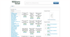 Desktop Screenshot of militarygear.outdoorbin.com